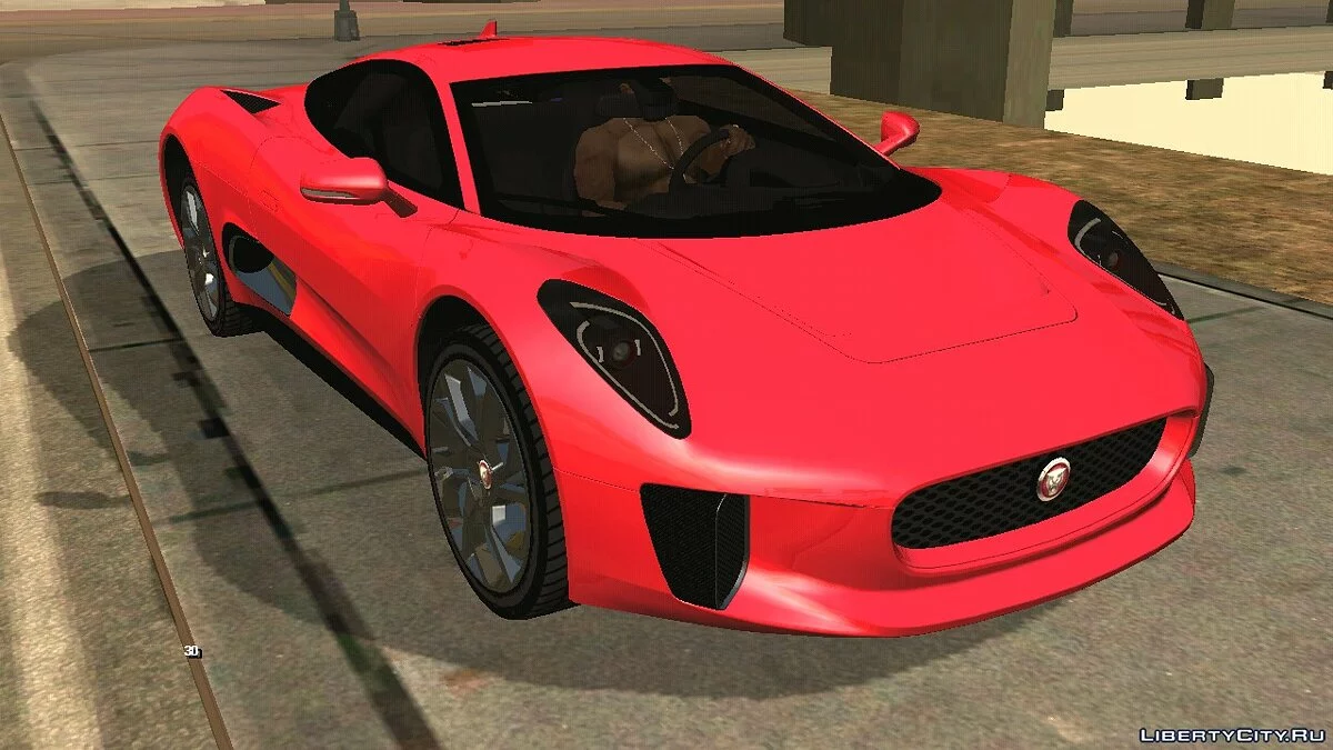 Jaguar C-X75 / GTA San Andreas (iOS, Android)