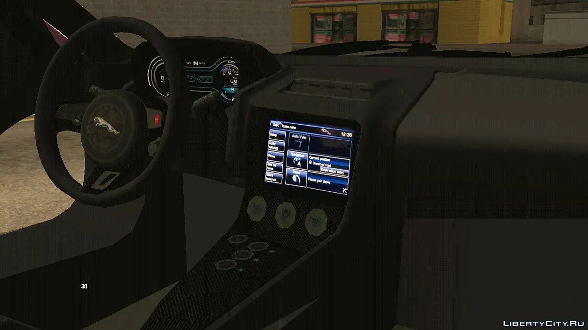 Jaguar C-X75 / GTA San Andreas (iOS, Android)