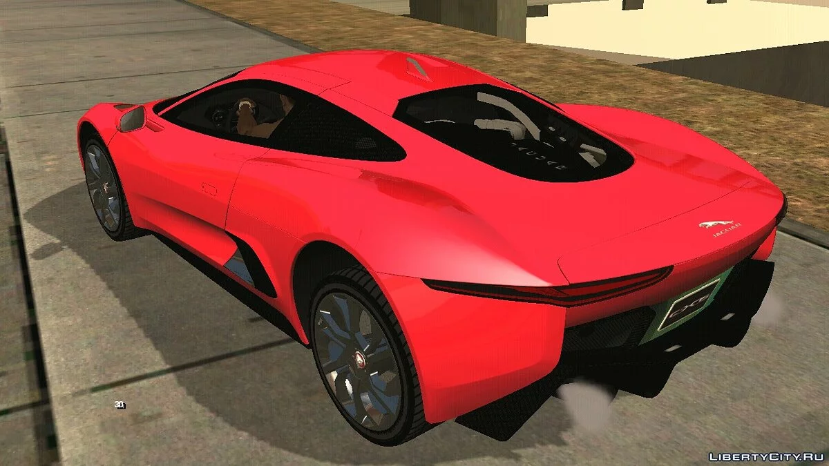 Jaguar C-X75 / GTA San Andreas (iOS, Android)