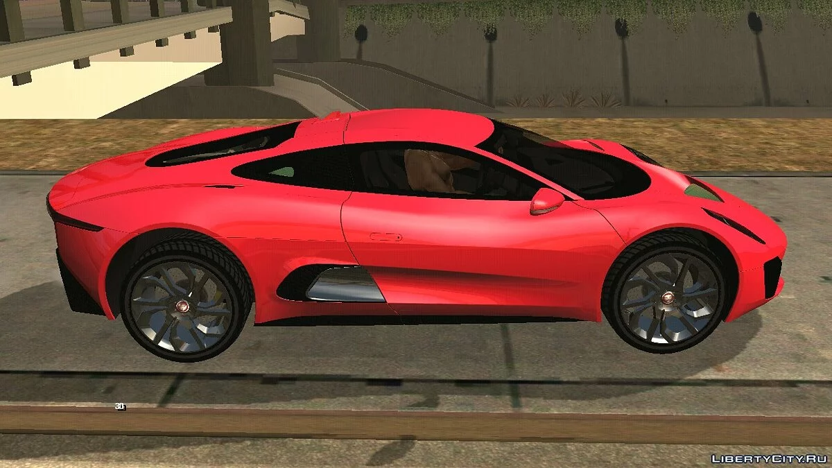 Jaguar C-X75 / GTA San Andreas (iOS, Android)