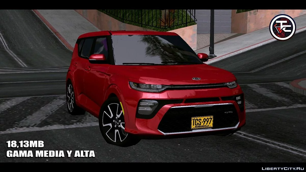 2020 Kia Soul (только DFF) / GTA San Andreas (iOS, Android)