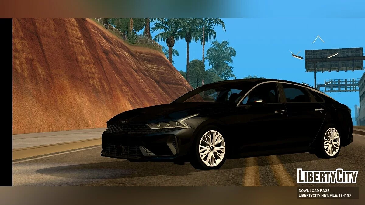 Kia K5 GT-Line (только DFF) / GTA San Andreas (iOS, Android)