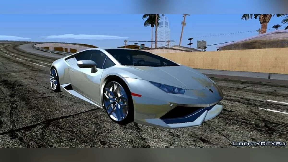 Lamborghini Huracan 2015 / GTA San Andreas (iOS, Android)