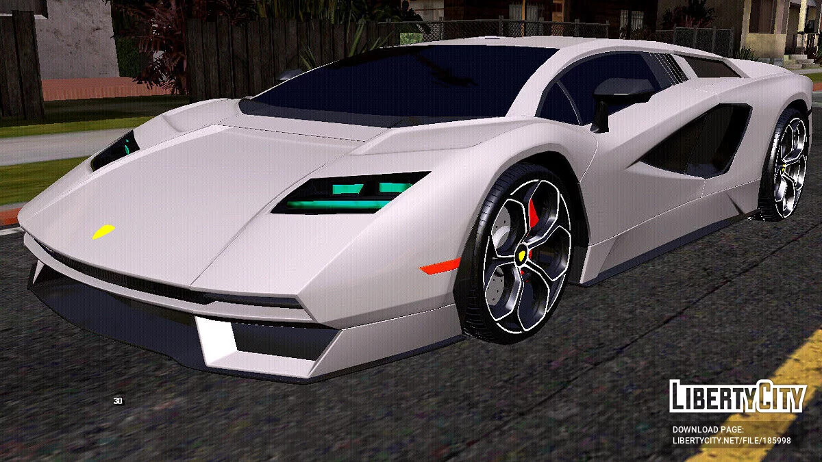Lamborghini Countach 2022 (только DFF) / GTA San Andreas (iOS, Android)