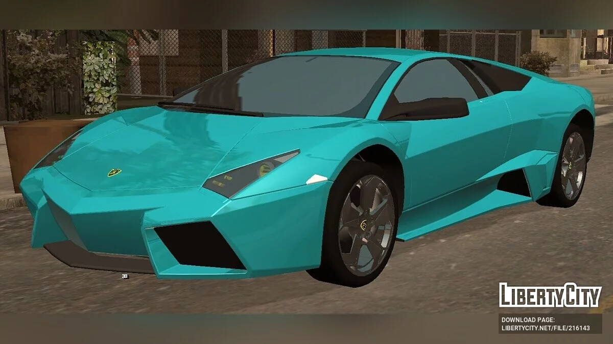 Lamborghini Reventón '07 - (только DFF) / GTA San Andreas (iOS, Android)