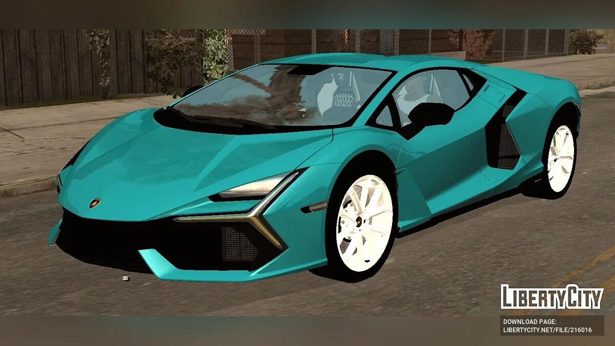 Lamborghini Revuelto 2024 / GTA San Andreas (iOS, Android)