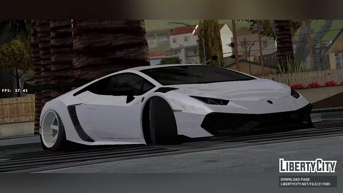 Lamborghini Huracan MT Custom / GTA San Andreas (iOS, Android)
