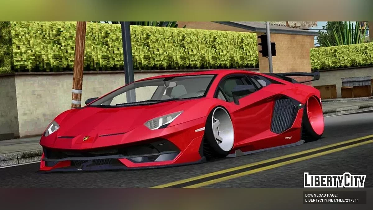 Lamborghini SVJ Custom / GTA San Andreas (iOS, Android)