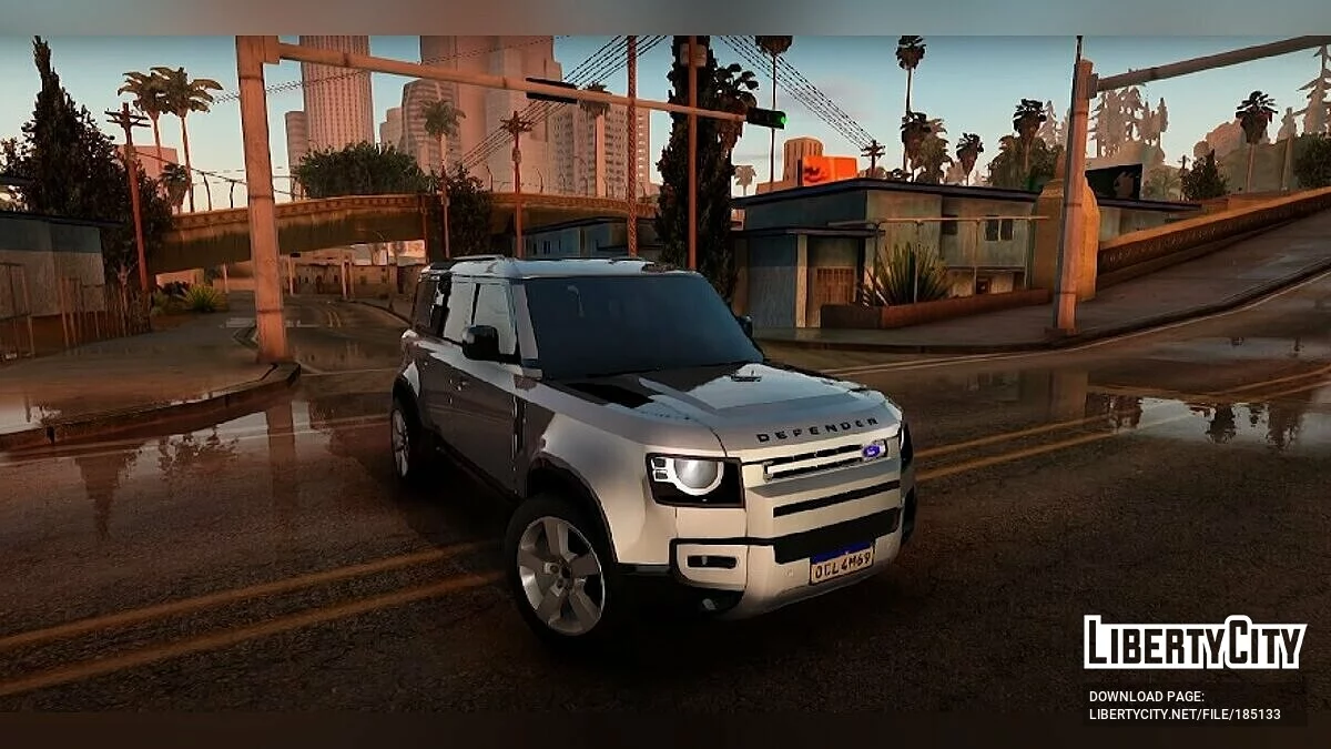 Land Rover Defender (только DFF) / GTA San Andreas (iOS, Android)