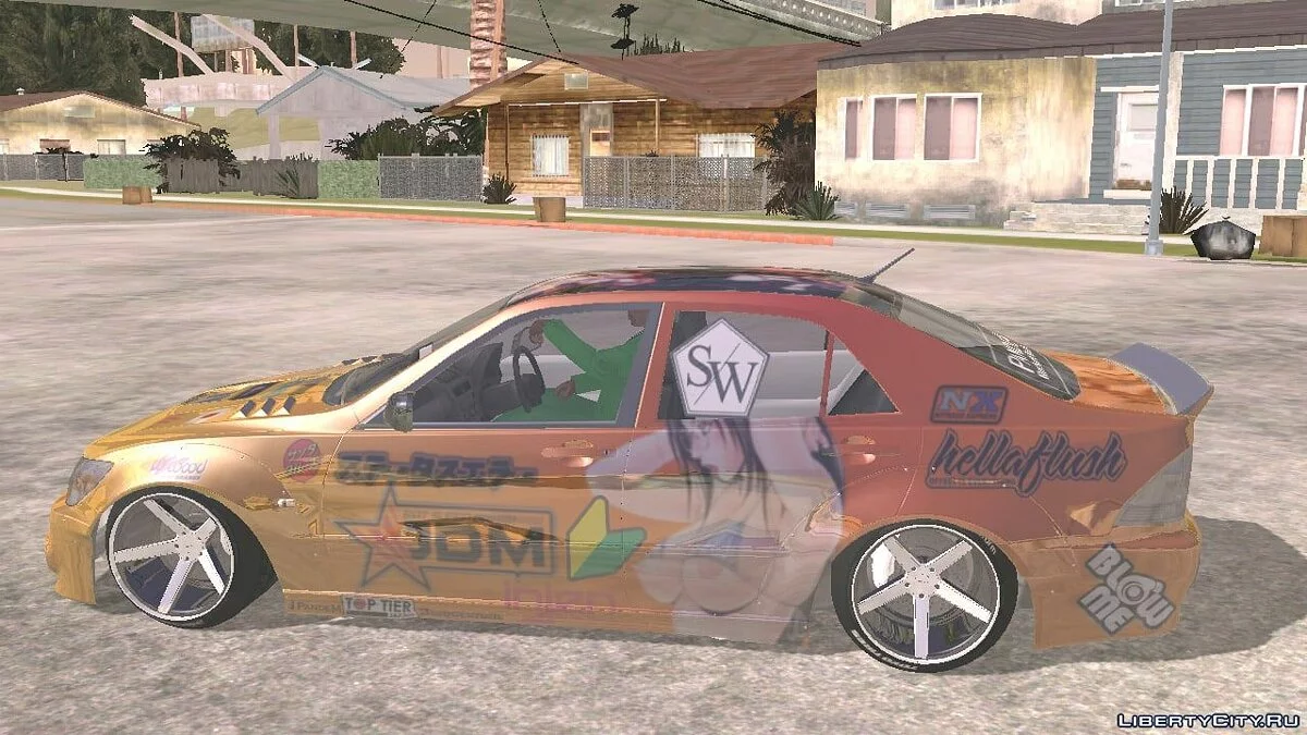 Lexus IS300 Rocket Bunny / GTA San Andreas (iOS, Android)