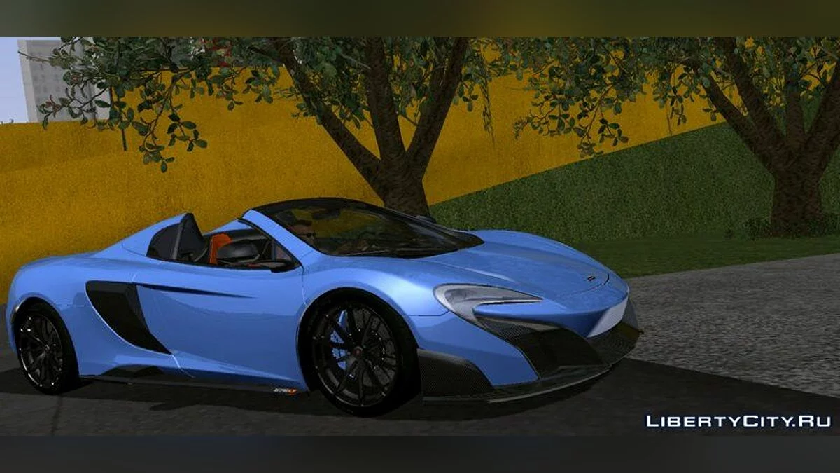 McLaren 675LT Spider / GTA San Andreas (iOS, Android)