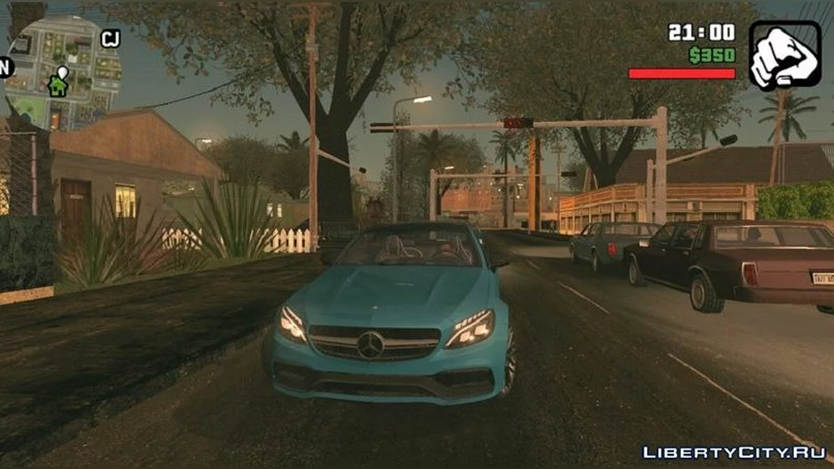 Mercedes-Benz C63 AMG / GTA San Andreas (iOS, Android)