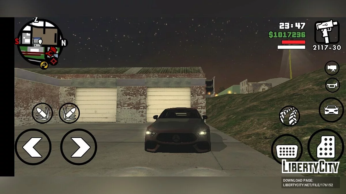 Mercedes Benz GT63s AMG / GTA San Andreas (iOS, Android)