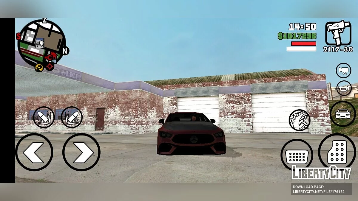 Mercedes Benz GT63s AMG / GTA San Andreas (iOS, Android)