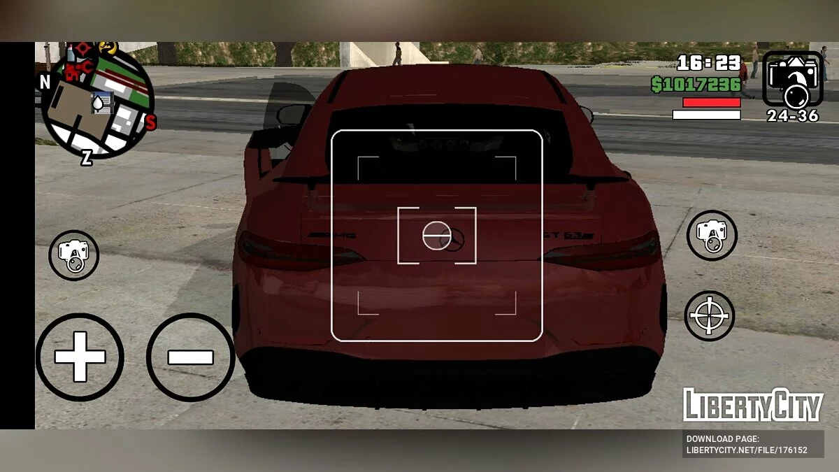 Mercedes Benz GT63s AMG / GTA San Andreas (iOS, Android)