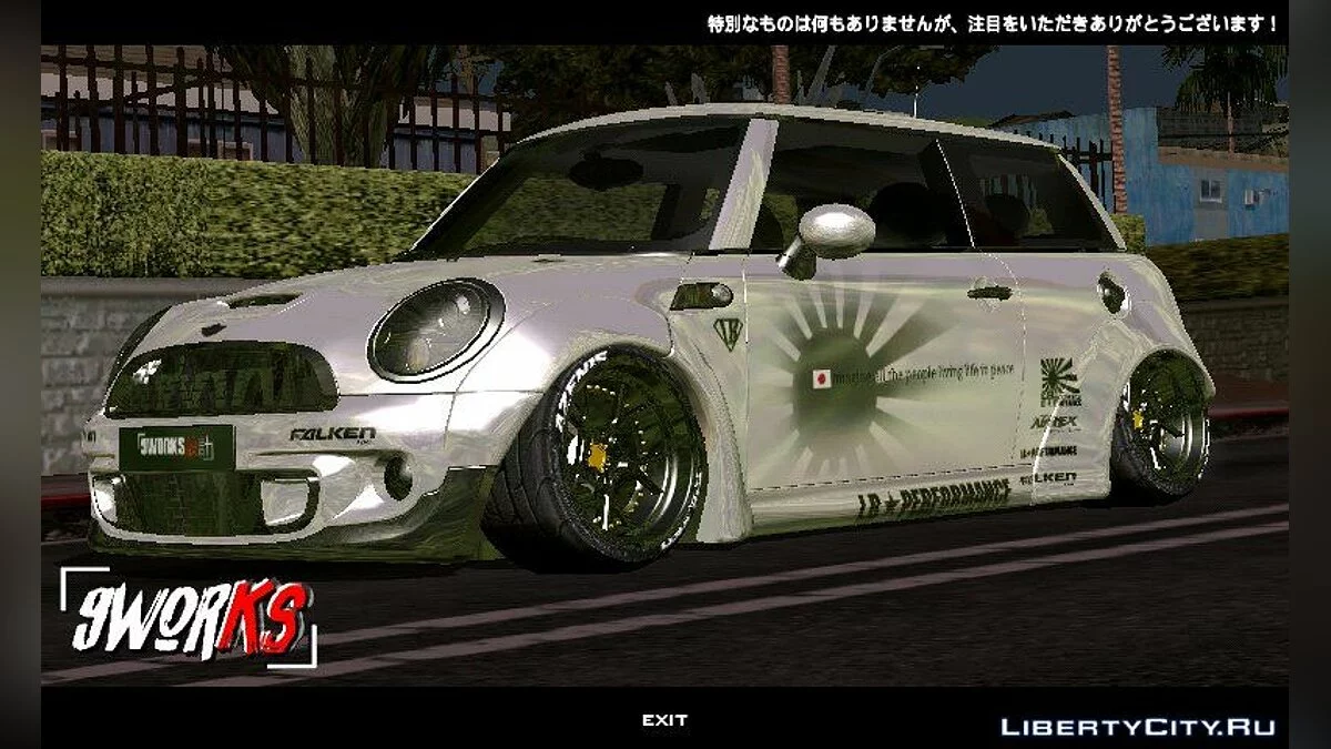 Mini Cooper S Liberty Walk / GTA San Andreas (iOS, Android)