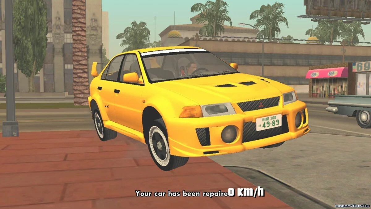 1998 CP9A Mitsubishi Lancer Evo V / GTA San Andreas (iOS, Android)
