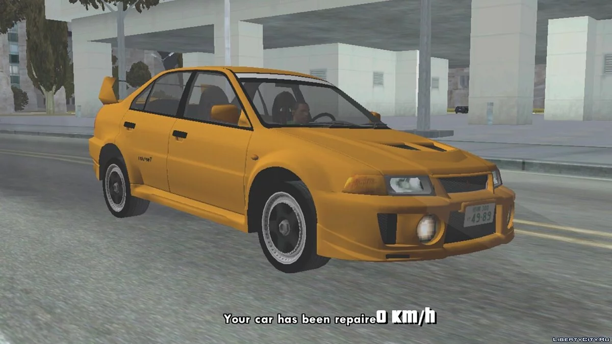 1998 CP9A Mitsubishi Lancer Evo V / GTA San Andreas (iOS, Android)
