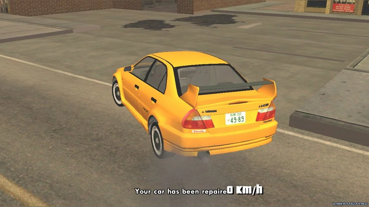 1998 CP9A Mitsubishi Lancer Evo V / GTA San Andreas (iOS, Android)