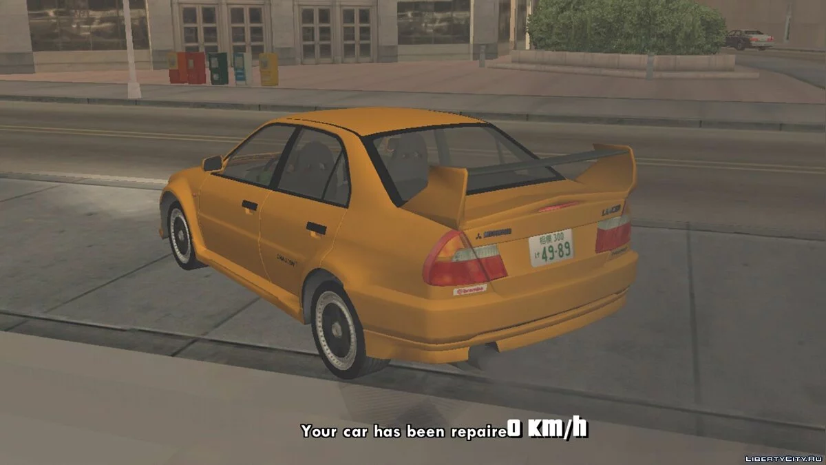 1998 CP9A Mitsubishi Lancer Evo V / GTA San Andreas (iOS, Android)