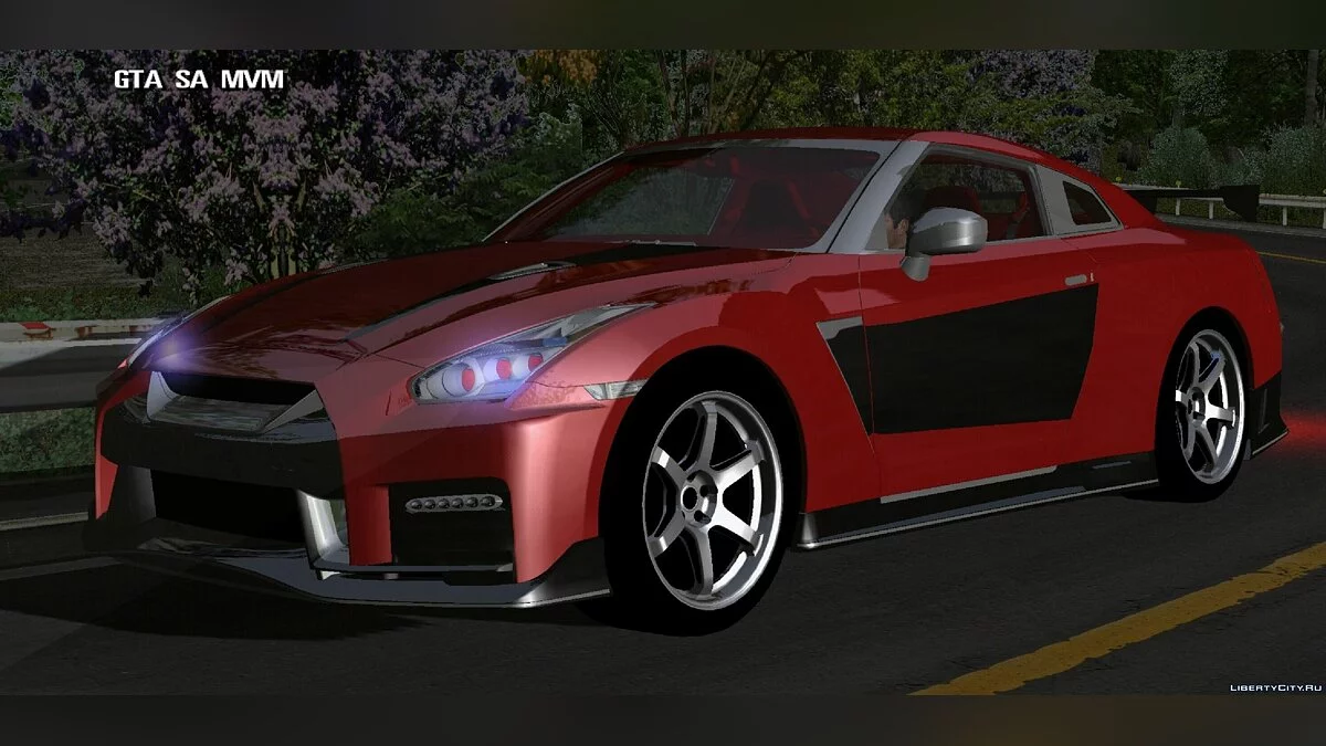 Nissan GT-R (R35) (только DFF) / GTA San Andreas (iOS, Android)