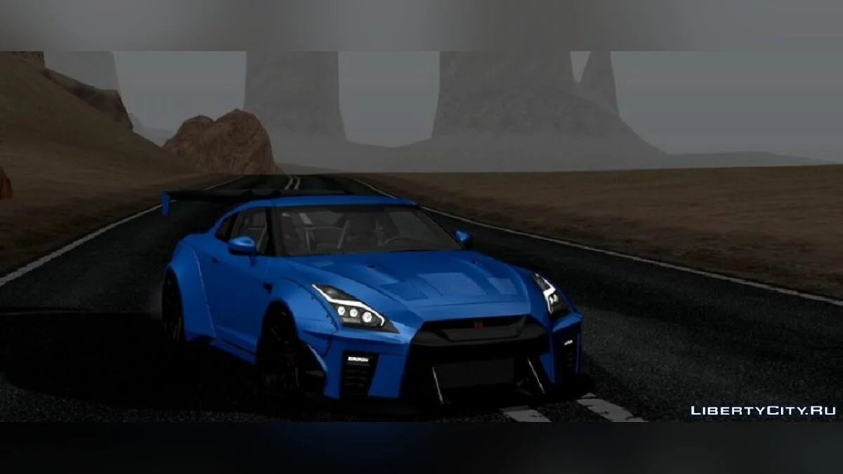 2017 Nissan GTR R35 / GTA San Andreas (iOS, Android)