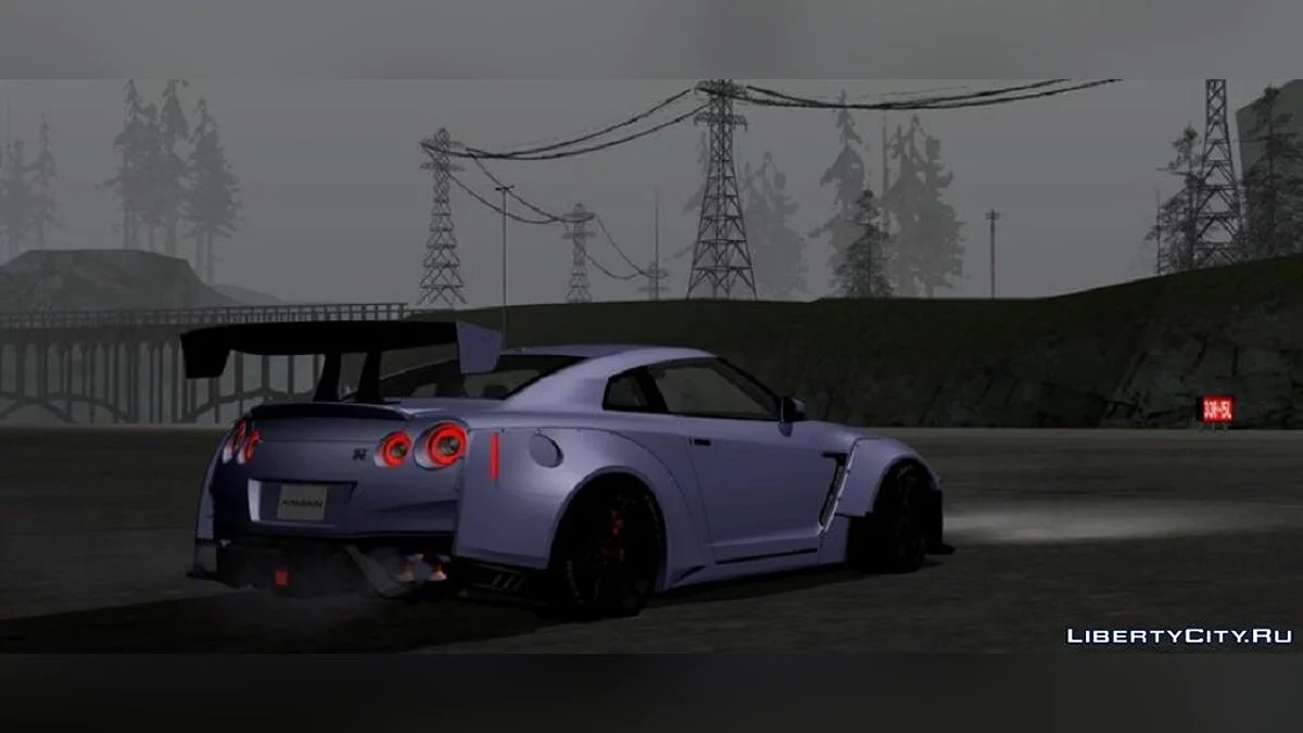 2017 Nissan GTR R35 / GTA San Andreas (iOS, Android)