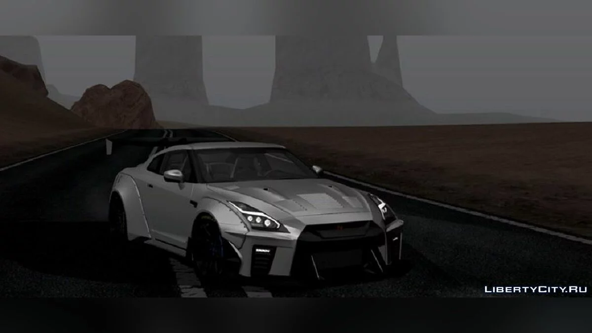 2017 Nissan GTR R35 / GTA San Andreas (iOS, Android)