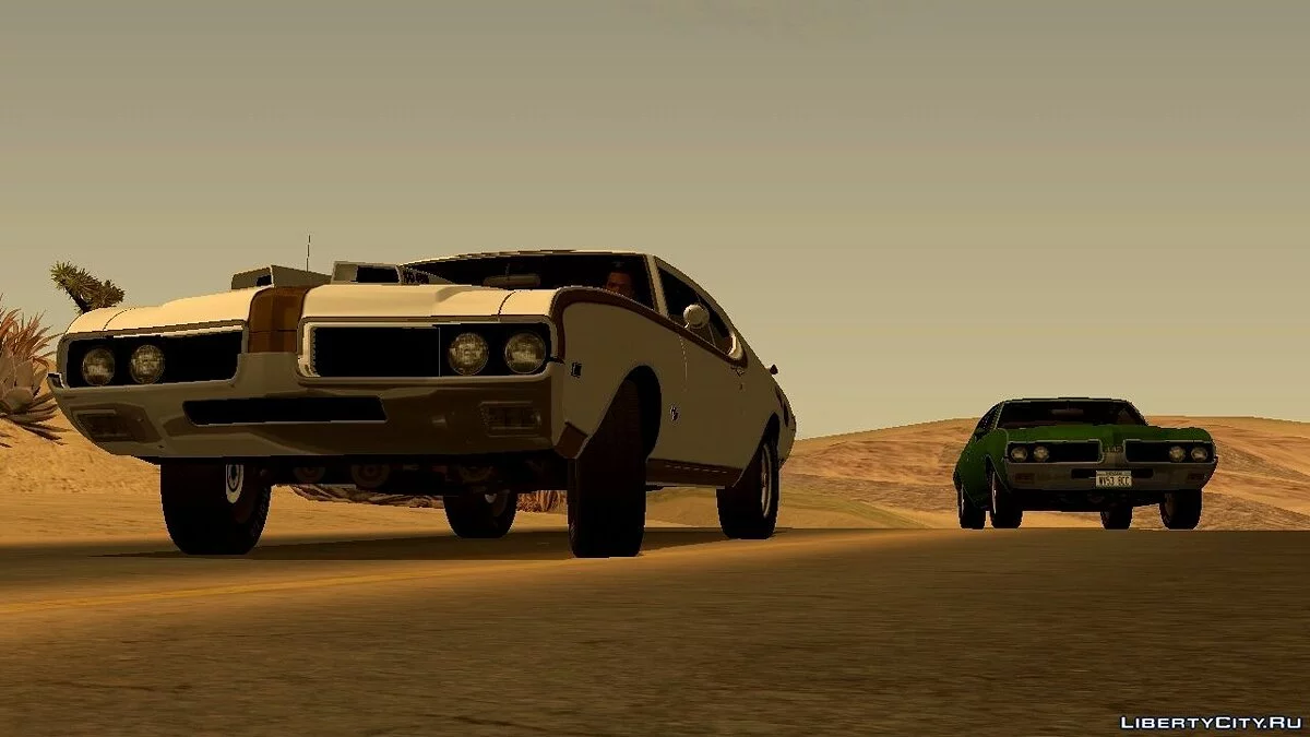 1969 Oldsmobile Hurst / Olds 455 Holiday Coupe (4487) / GTA San Andreas (iOS, Android)