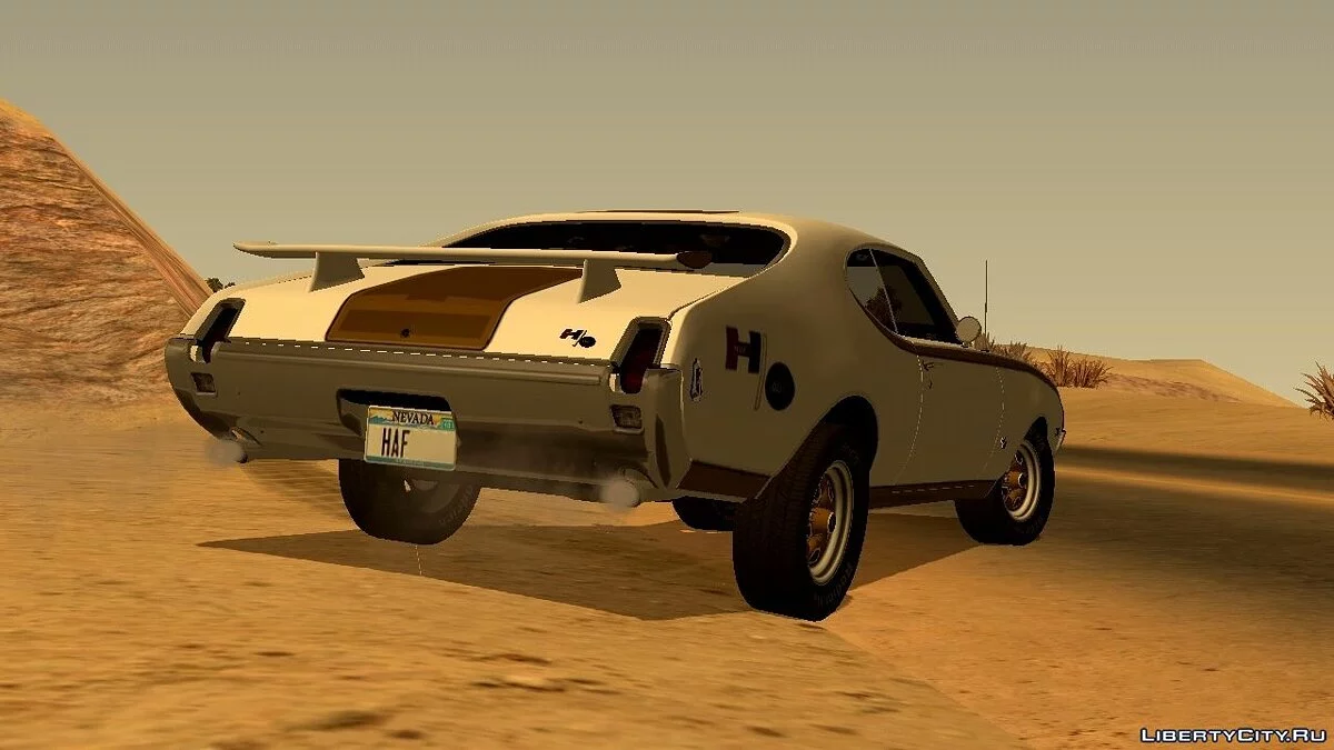 1969 Oldsmobile Hurst / Olds 455 Holiday Coupe (4487) / GTA San Andreas (iOS, Android)