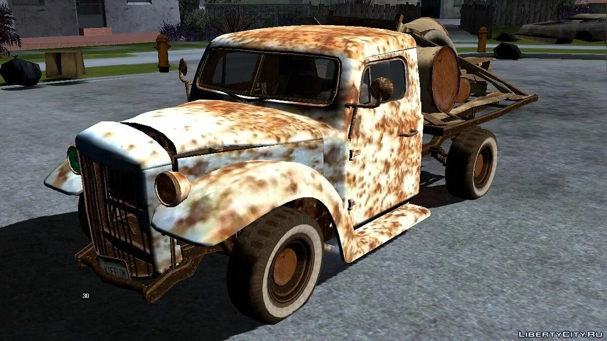 Сборник ржавого транспорта в стиле GTA 5 / GTA San Andreas (iOS, Android)