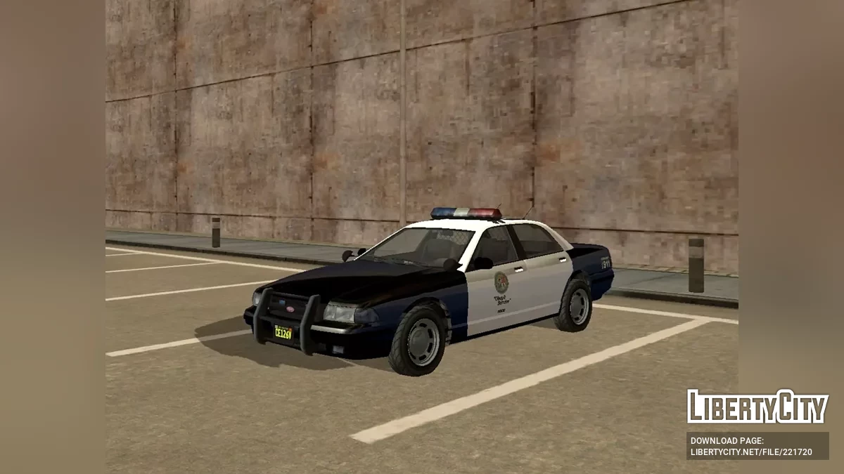 Vapid Stanier II LSPD / GTA San Andreas (iOS, Android)