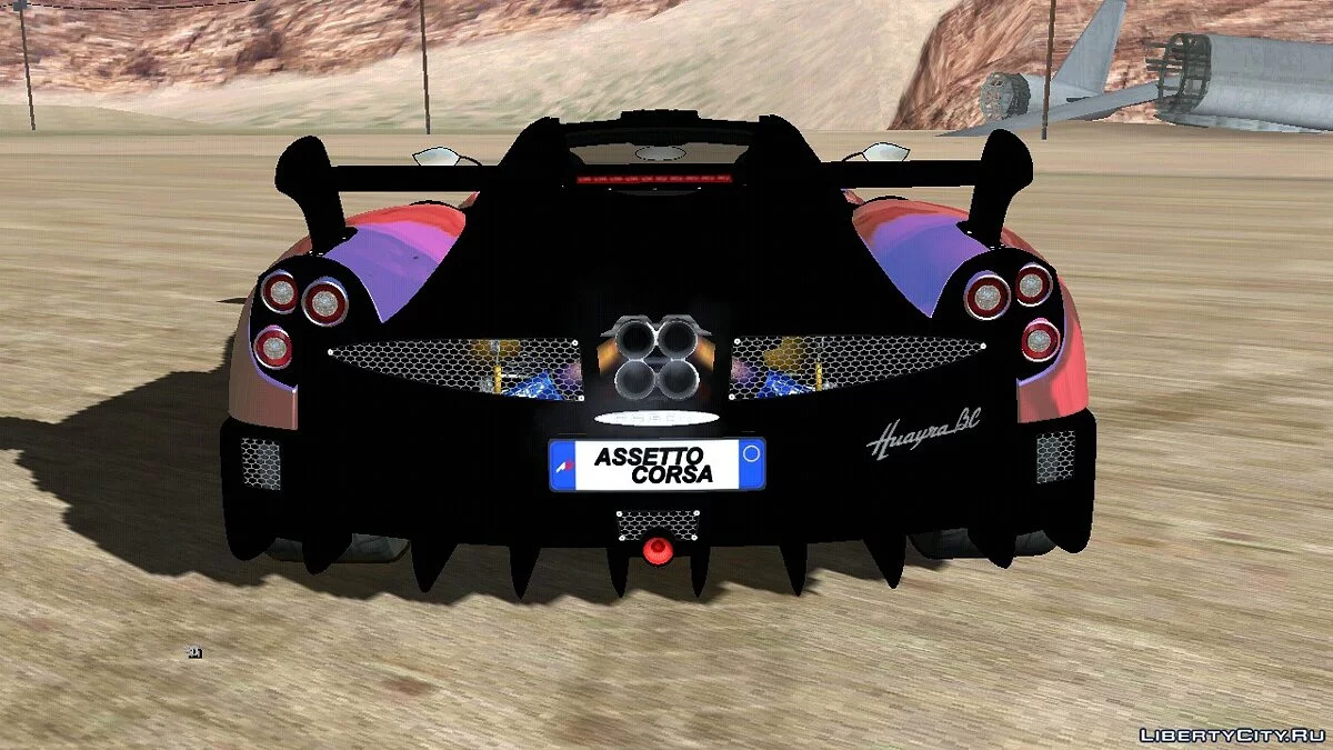 Pagani Huayra BC [RHA] / GTA San Andreas (iOS, Android)