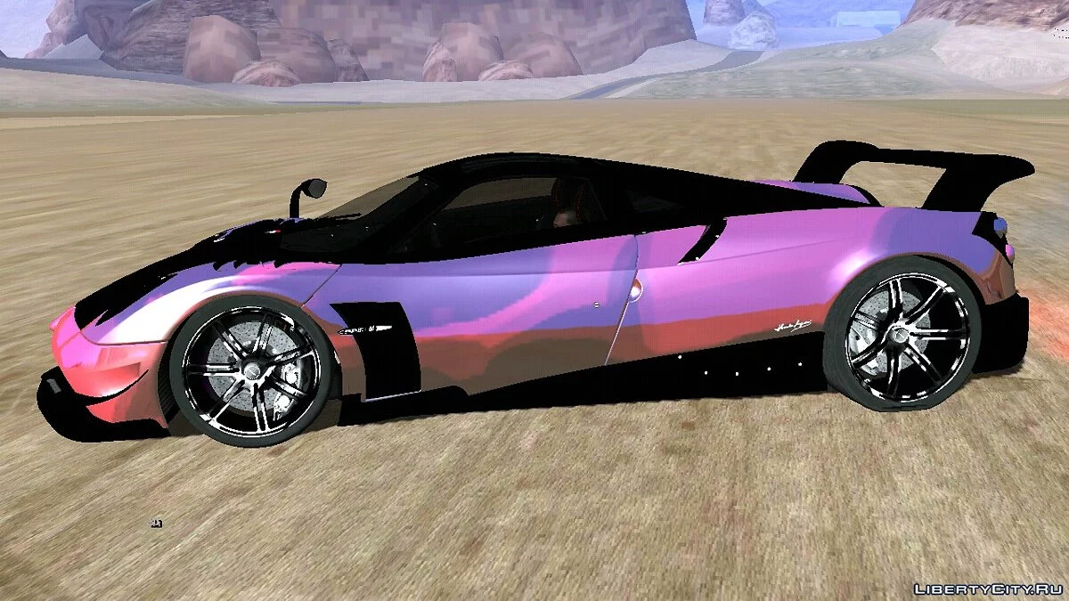 Pagani Huayra BC [RHA] / GTA San Andreas (iOS, Android)