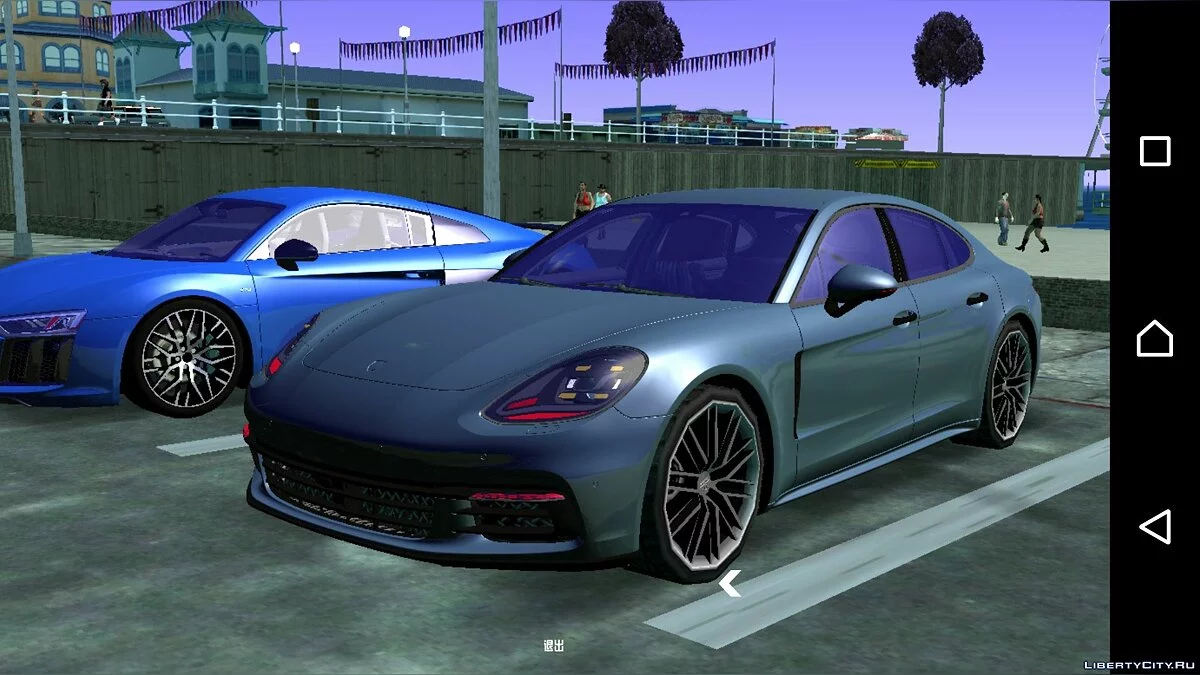 Porsche Panamera S4 2017 (только DFF) / GTA San Andreas (iOS, Android)