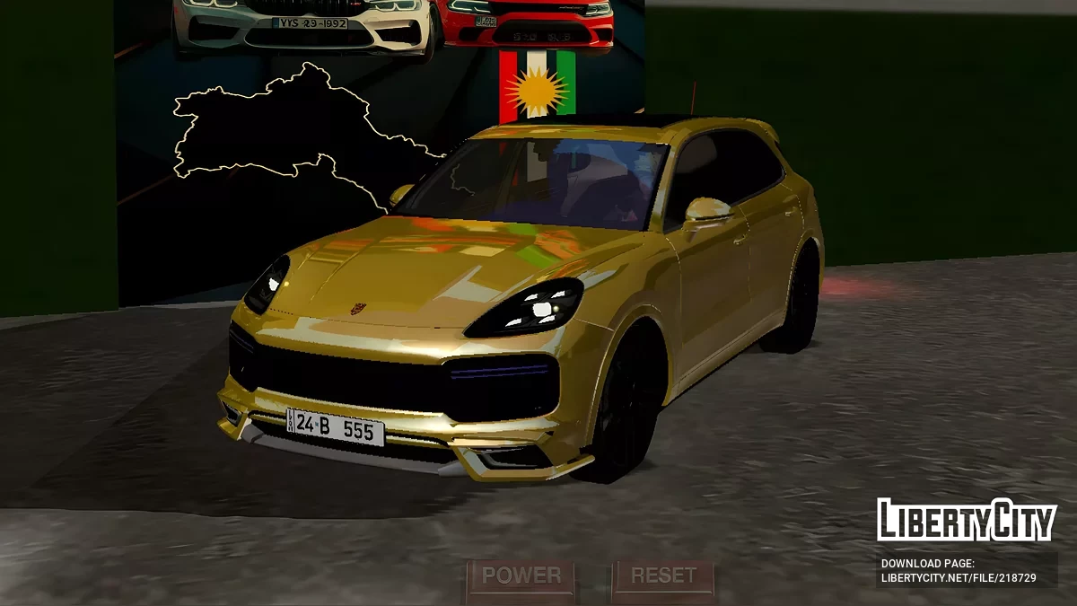 Porsche Cayenne (DFF only) / GTA San Andreas (iOS, Android)