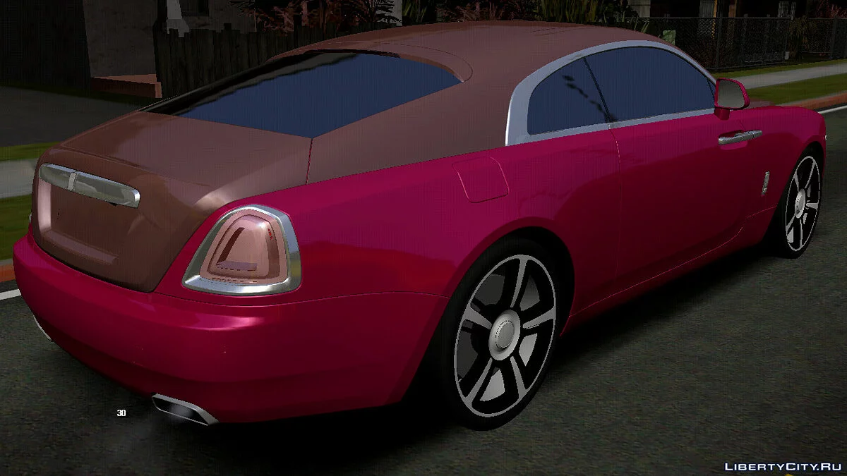 2018 Rolls Royce Wraith (только DFF) / GTA San Andreas (iOS, Android)