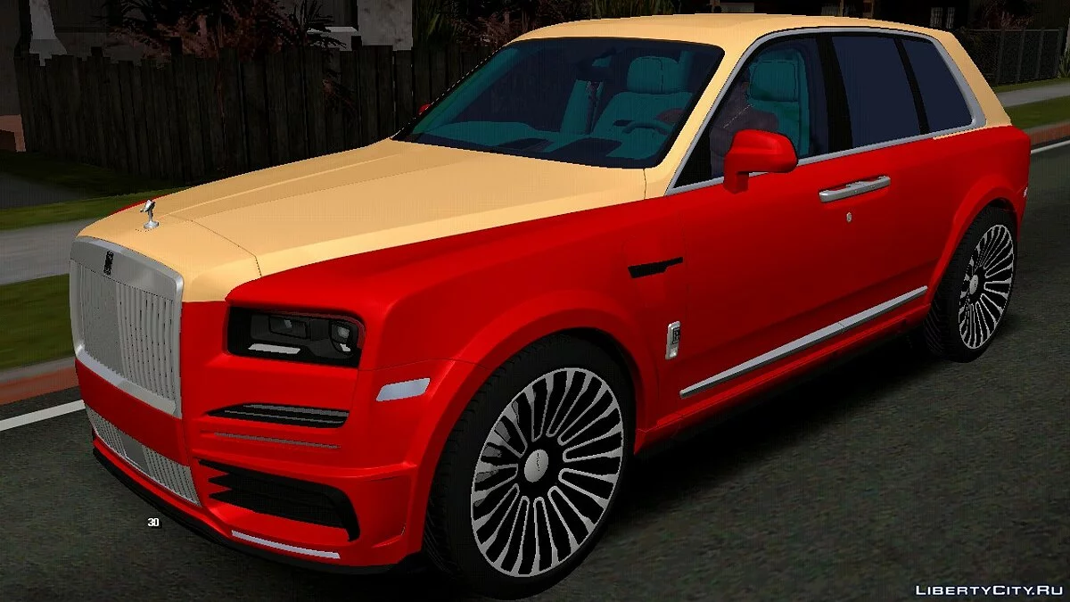 Rolls-Royce Cullinan Mansory (только DFF) / GTA San Andreas (iOS, Android)