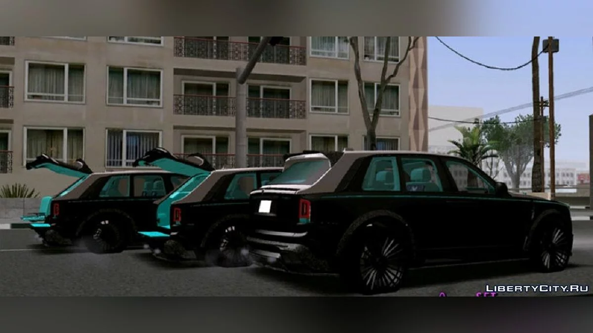 2021 Mansory Rolls-Royce Cullinan Coastline / GTA San Andreas (iOS, Android)