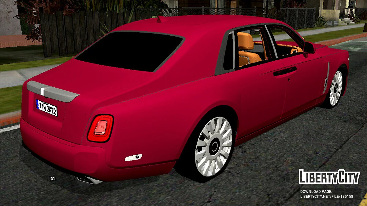 Rolls-Royce Phantom 2022 (только DFF) / GTA San Andreas (iOS, Android)