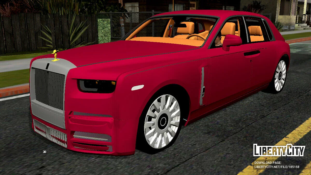 Rolls-Royce Phantom 2022 (только DFF) / GTA San Andreas (iOS, Android)