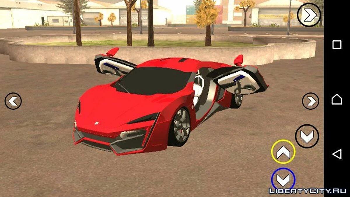 Lykan Hypersport 2013 / GTA San Andreas (iOS, Android)