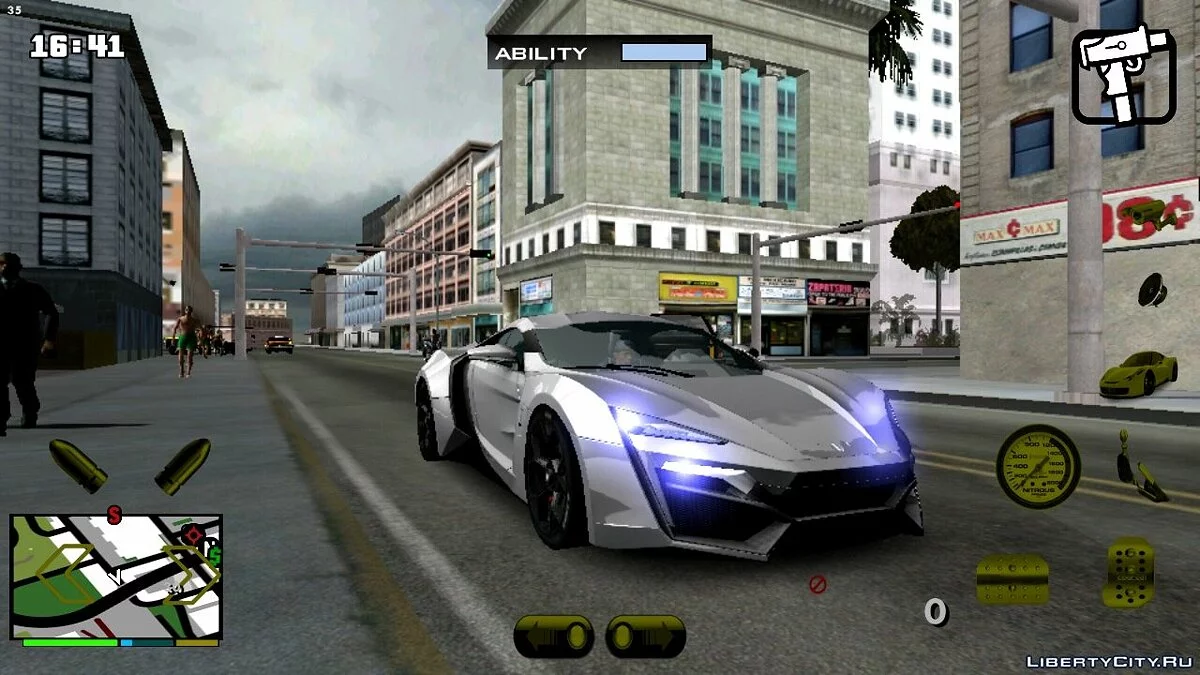 Lykan Hypersport (fixed) / GTA San Andreas (iOS, Android)