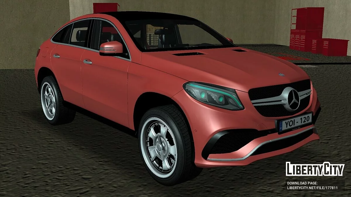 Mercedes-Benz GLE 63 / GTA Vice City