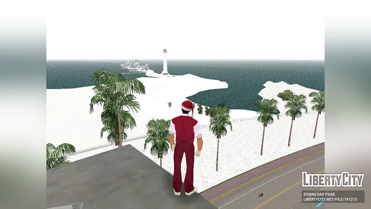Рождественский Вайс Сити / GTA Vice City