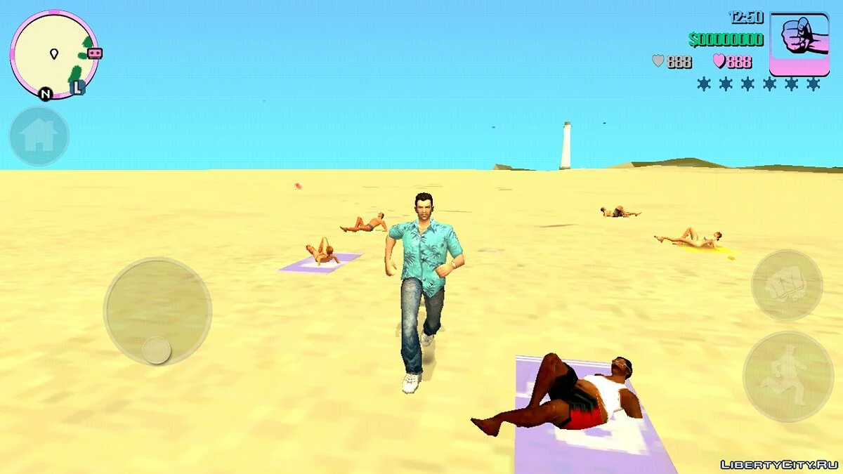 Анимации из GTA 5 / GTA Vice City (iOS, Android)