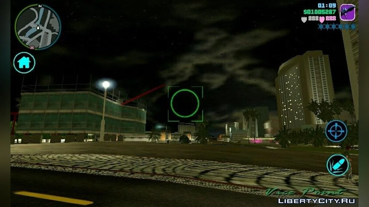 Реалистичное небо (Skybox) / GTA Vice City (iOS, Android)