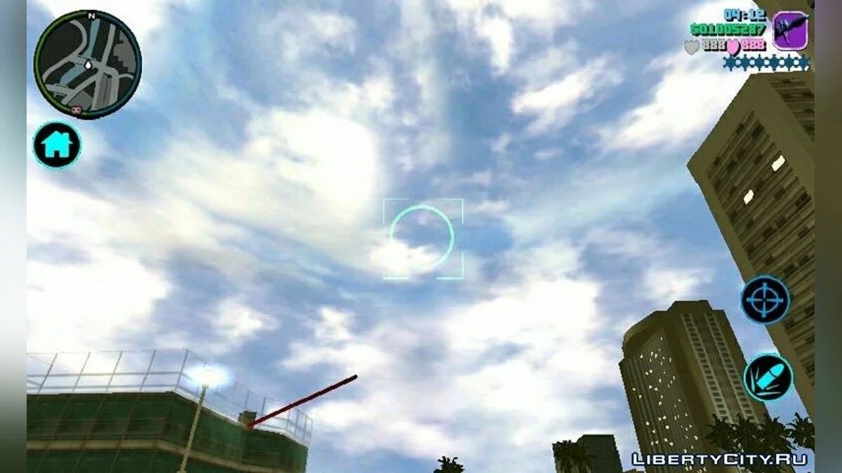 Реалистичное небо (Skybox) / GTA Vice City (iOS, Android)