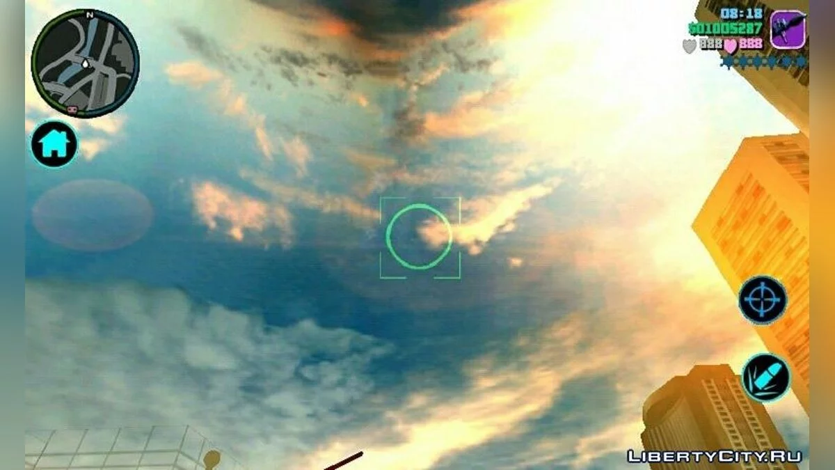 Реалистичное небо (Skybox) / GTA Vice City (iOS, Android)