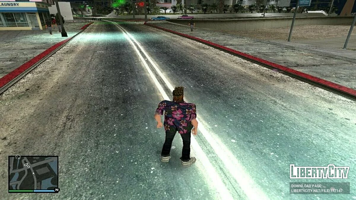 Дорога из GTA 5 / GTA Vice City